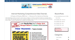 Desktop Screenshot of freehelpinternetmarketing.com